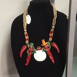 Red Hot Chili Necklace